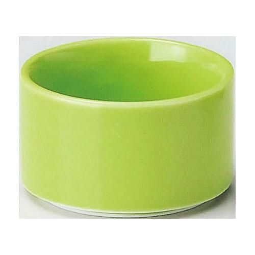 丸皿 スタッカー浅75 緑 小皿