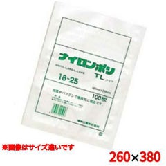 ナイロンポリ TLタイプ(100枚入)26-38 260×380