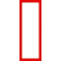 赤枠ポスター 4号 無地/100枚入り