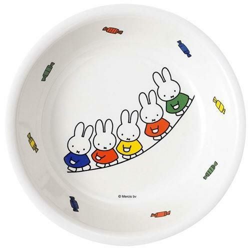 メラミン子供食器 ミッフィーとおともだち 深皿 M－1305FT