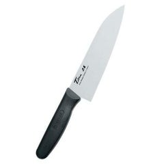三徳包丁 【銀チタン 三徳庖丁 GHT-18 18cm】 GHT-18 長さ:300、背厚:1.2、刃渡:180 【グループA】