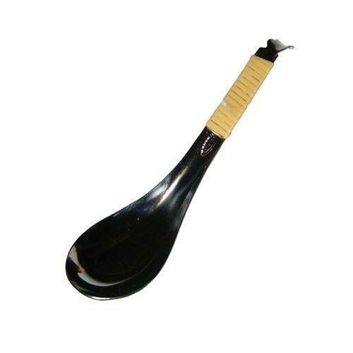18-8 籐づる巻 レンゲスプーン 穴無