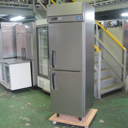 業界最長1年保証】【中古】縦型冷凍冷蔵庫 ホシザキ HRF-63ZT-ED 幅630