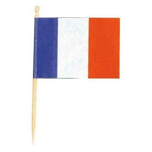 ランチ旗 フランス(200本入)
