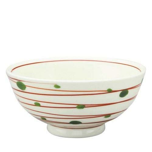 アルセラム強化食器 赤筋飯碗 EC1－55