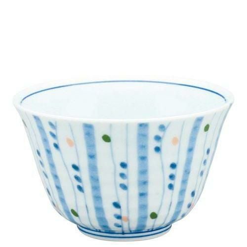 アルセラム強化食器 色点十草千茶 EC1－86