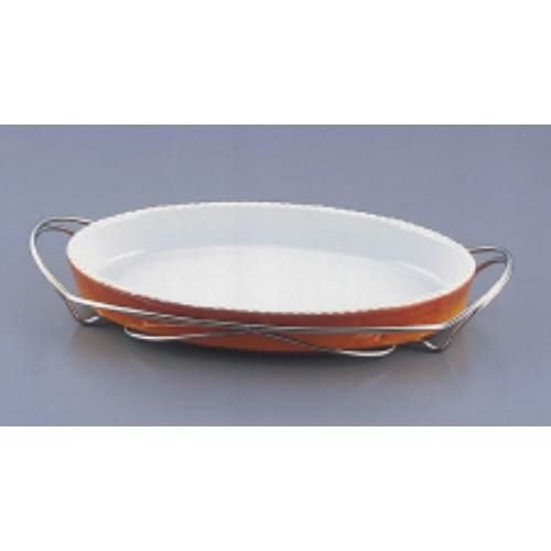 SAシャトレ 小判グラタンセット 13-PC200-36 茶