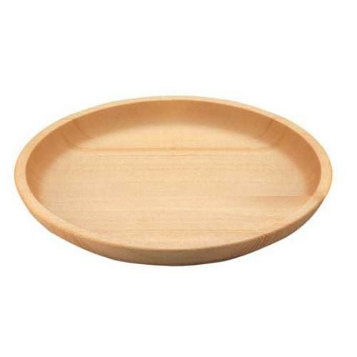 白木ディナー皿・スタッキング 38431