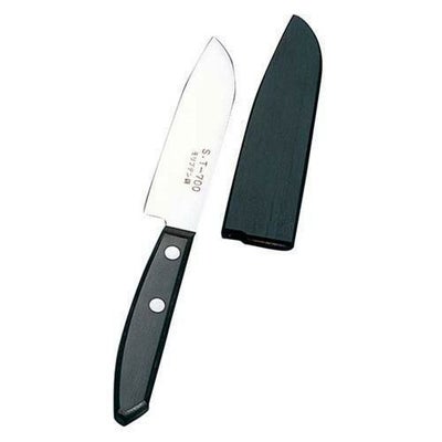 木サヤ付 フルーツナイフ 三徳型 ST-700 11cm