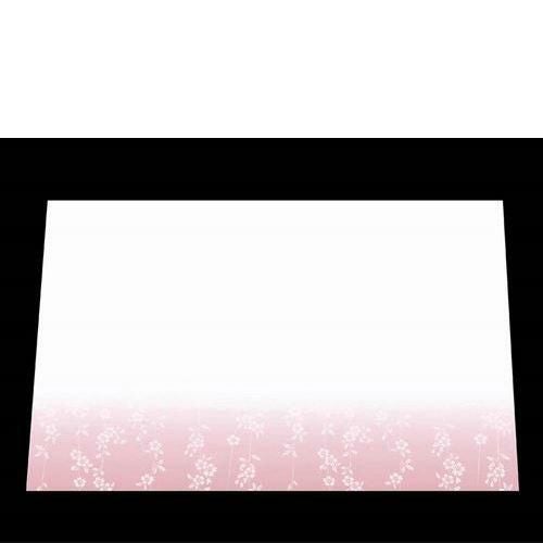 尺三 懐石マット 華かすみ(100枚入)SAK－05 しだれ桜