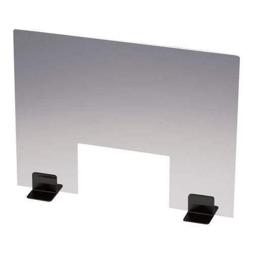 TKG 飛沫ガードパーテーション〈窓付〉 600マットBスタンド クリア