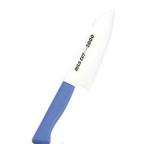万能 【MILD CUT-2000 カラー庖丁 万能型 MCB 16cm ブルー】 MCB 長さ:288、背厚:1.8、刃渡:160 【グループA】