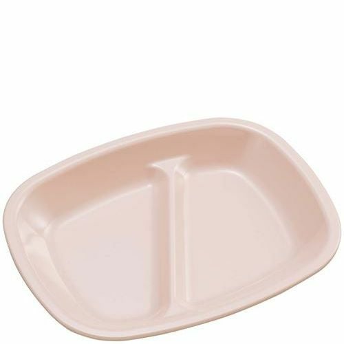 メラミン食器 角仕切皿 大 ピンク PK－114