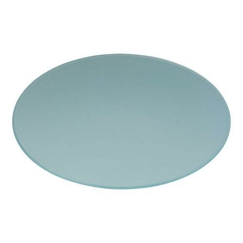 アクリルブッフェトレイ 丸ライトグリーン G0051 M