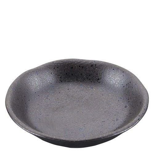 和食器コレクション 黒窯 深皿 3寸