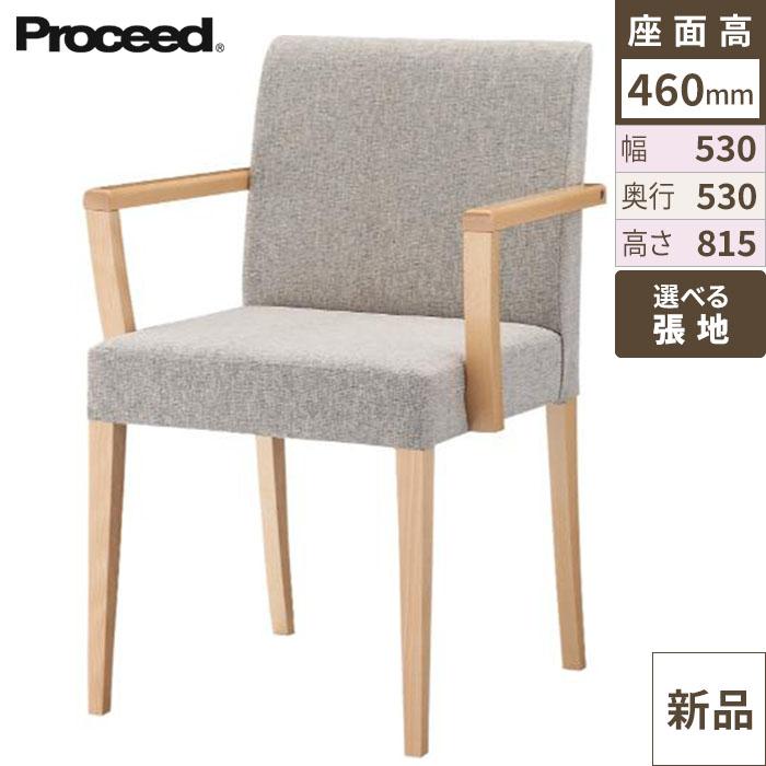 椅子【プロシード】リーブルアームイス2A-NA 11560-A 幅530×奥行530×高さ815 シート高460(mm)