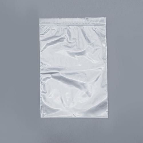 開口済チャック付ポリ袋透明(100枚入) AGH-4