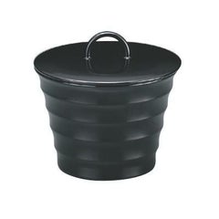 リングロクロ目椀黒無地