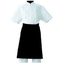 調理前掛 JT4551-9 ブラック M