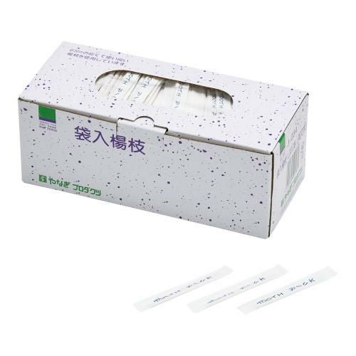 英文字付袋入 楊枝(1000本入)