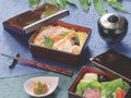 光琳丼重玉虫曙内朱