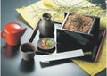 DXセイロ（大）黒内朱本体（底板無）