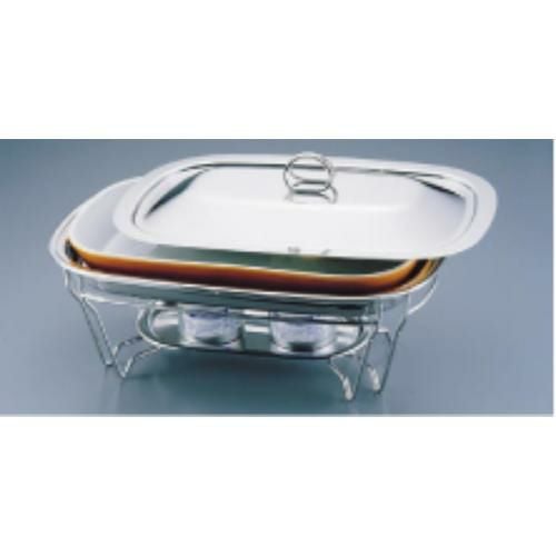 SAブローニュ 角チェーフィング 6-1011-44B(目皿付)