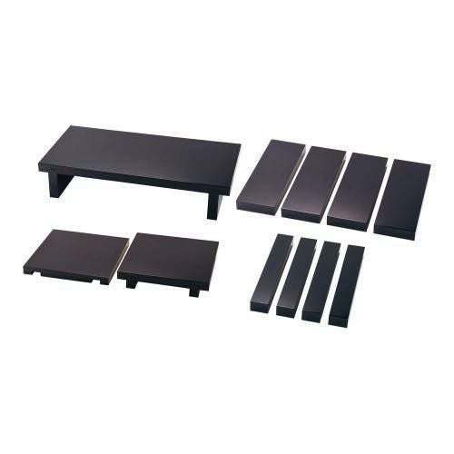 コンビネーションプレート 艶黒 基本セット 32379