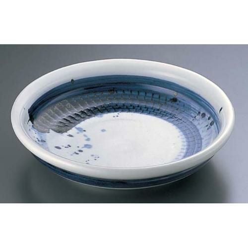 ごす刷毛目8.0大皿 深 B03-34