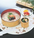 7寸冷麺深鉢白木内朱本体