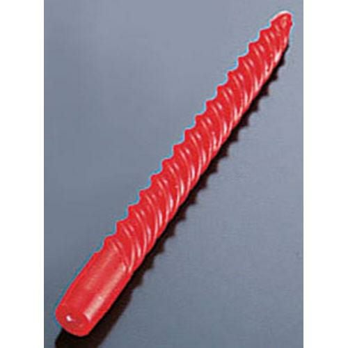 スパイラルキャンドル 10インチ レッド (1打入)