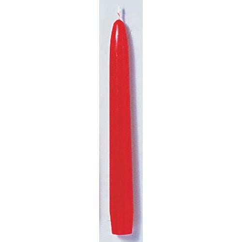 テーパーキャンドル 10インチ レッド (1打入)