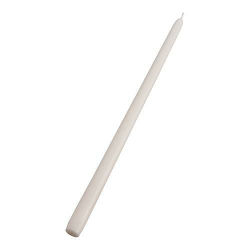 パステルテーパーキャンドル 15インチ ハニーホワイト(1打入)
