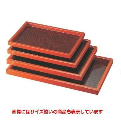 ABSそば盆ケヤキ木目五ツ台