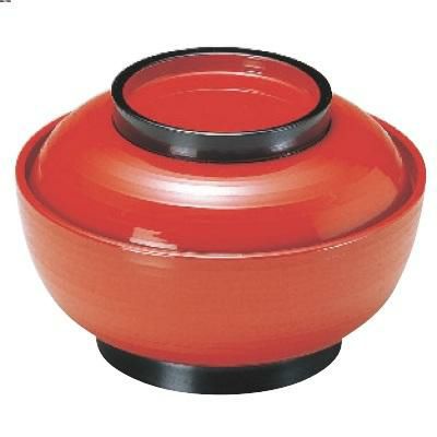 5寸乱引三日月丼朱ツバ黒内朱