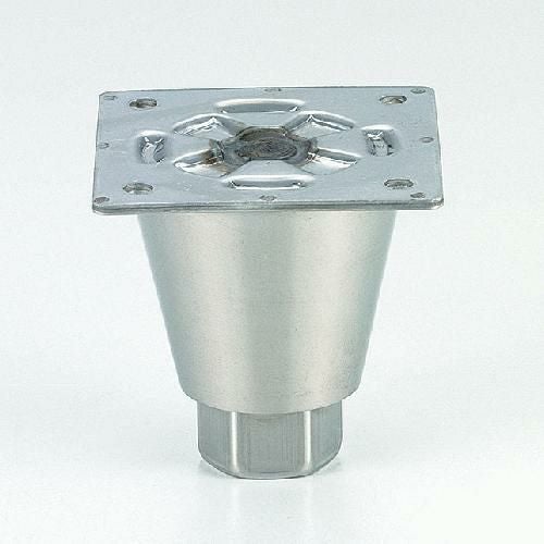 アジャスト脚 四角座 TO-68 高さ80(mm)【小物送料対象商品】
