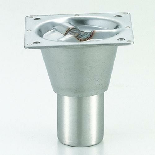 アジャスト脚 四角座 TO-4104 高さ100(mm)【小物送料対象商品】