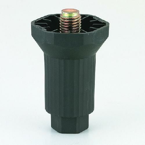 プラスチックアジャスト脚 TO-100P M20×2.5 高さ100(mm)【小物送料対象商品】