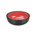 9寸ABS外木目こね鉢外黒内朱天黒