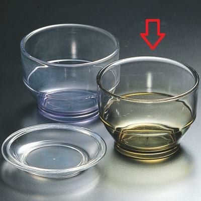 3寸Lカット小鉢グリーン