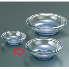 水晶鉢ブルー4.5寸