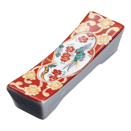 赤錦角型箸置 T03-318