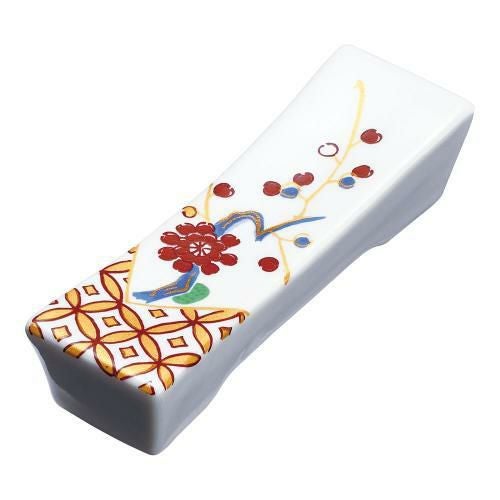 白梅角型箸置 T03-319