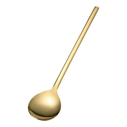 18-8ピビンバスプーン(金メッキ付) S-006G