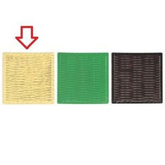 ABS竹角皿クリーム