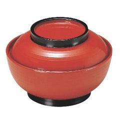 4.5寸乱引三日月丼朱ツバ黒内朱