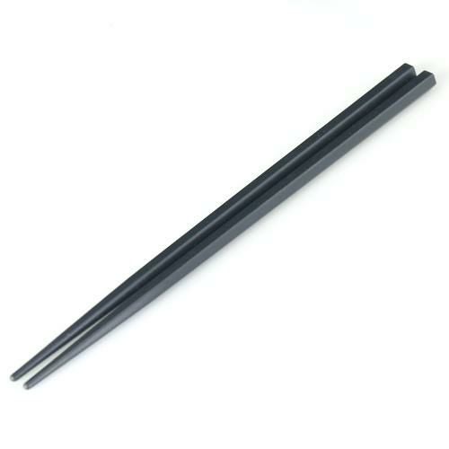 TB SPS箸 六角 黒 21cm 10膳入