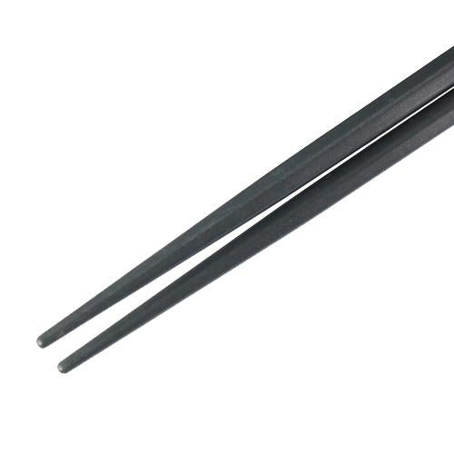 TB SPS箸 六角 黒 21cm 10膳入