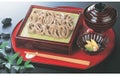 DX角ざる本漆溜竹ス