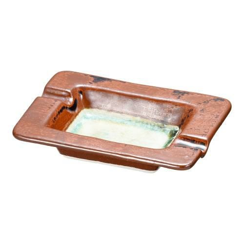 古瀬戸布目長角灰皿 T03-79